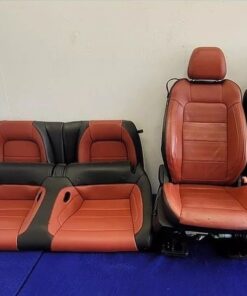 2015 Mustang Red leather seats