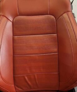 2015 Mustang Red leather seats