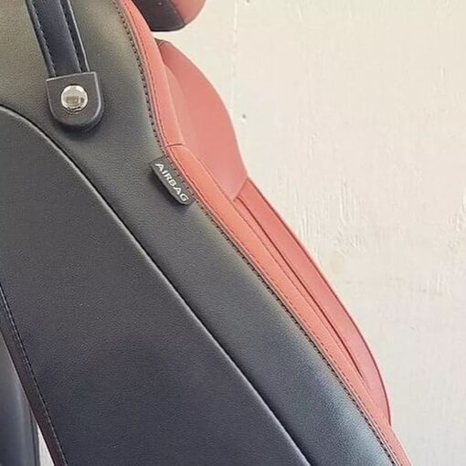 2015 Mustang Red leather seats