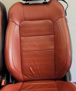 2015 Mustang Red leather seats