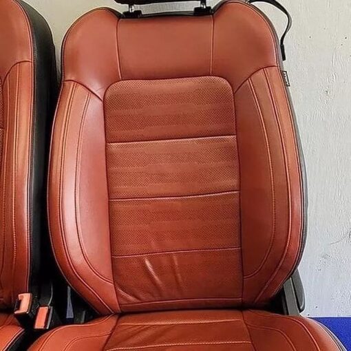 2015 Mustang Red leather seats