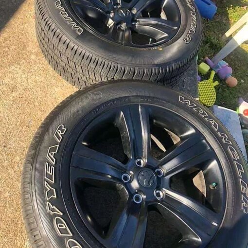 sport RAM rims and tyres