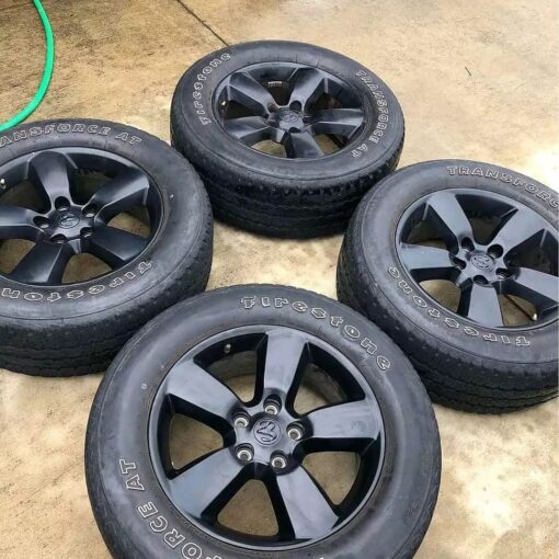 sport RAM rims and tyres